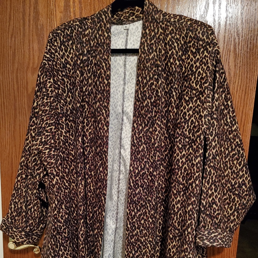 Animal Print Jacket